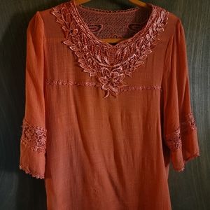 Mad Style women's sheer top